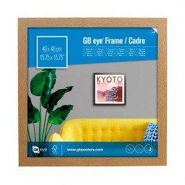 GBEYE - MDF Oak Frame - 40 x 40cm - X2