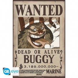 ONE PIECE - Poster Chibi 52x38 - Wanted Buggy Wano