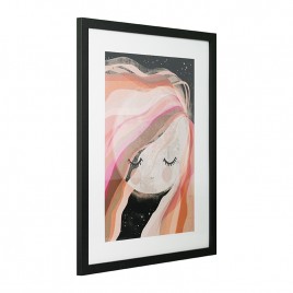 GBEYE - Framed print "Moon girl by Treechild" (40x50cm) x2