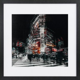 GBEYE - Framed print "Colours of Tokyo by Carmine Chiri" (40x40cm) x2