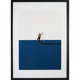 GBEYE - Tirage encadré "Fishing for compliments par Maa" (50x70cm) x2