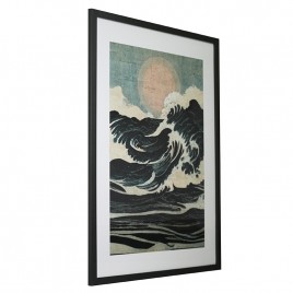 GBEYE - Framed print "Wild waves by Treechild" (50x70cm) x2