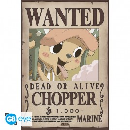 ONE PIECE - Poster Chibi 52x38 - Wanted Chopper Wano