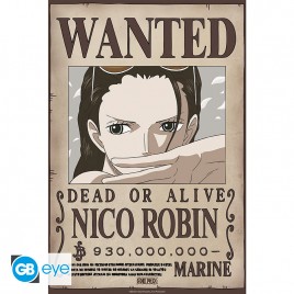 ONE PIECE - Poster Chibi 52x38 - Wanted Nico Robin Wano