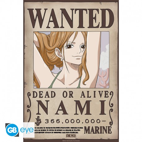 ONE PIECE - Poster Chibi 52x38 - Wanted Nami Wano