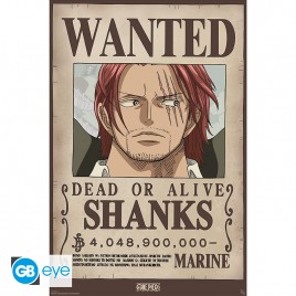 ONE PIECE - Poster Maxi 91.5x61 - Wanted Shanks Wano