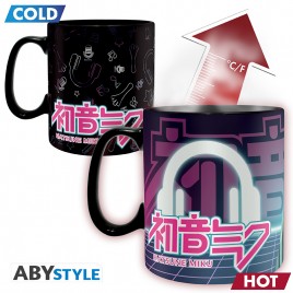 HATSUNE MIKU - Mug Heat Change - 460 ml - boîte x2 see ABYMUGA459
