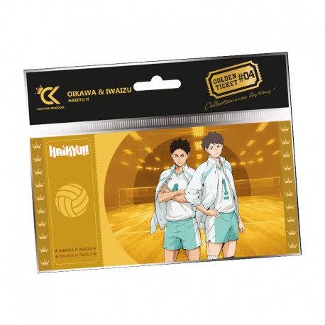 HAIKYU!! - Golden TIcket - Oikawa & Iwaizu