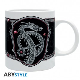 HOUSE OF THE DRAGON - Mug - 320 ml - Dragon d'argent - subli x2