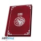 GAME OF THRONES - Premium A5 Notebook "Targaryen" X4