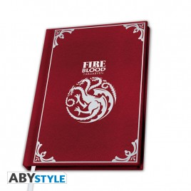 GAME OF THRONES - Premium A5 Notebook "Targaryen" X4