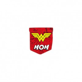 WONDER WOMAN - Woman withe tshirt "POCKET" - Family&Friends - MOM