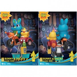 DISNEY - D-Stage Bunny & Ducky Coin ride - 16cm