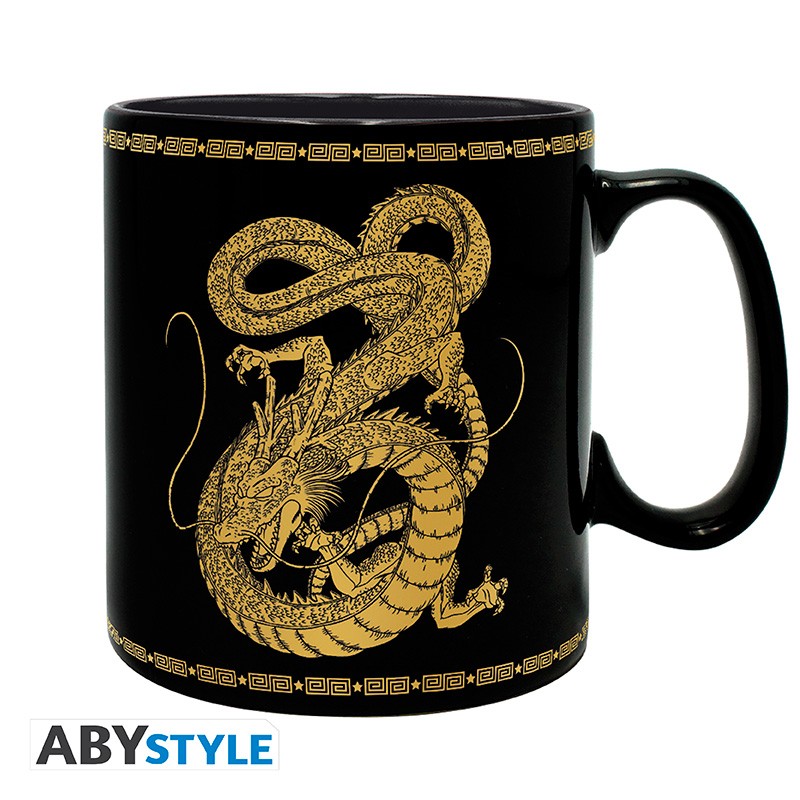 DRAGON BALL Mug 460 ml DBZ Golden Shenron cardboard box x2 Abysse Corp