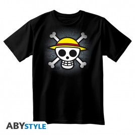 ONE PIECE - Unisex blackTshirt - Classic Skull