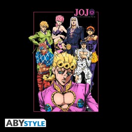 JOJO'S BIZARRE ADVENTURE - T-shirt noir unisexe - Groupe