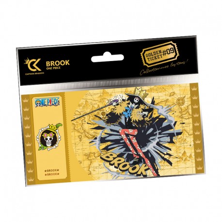 ONE PIECE - Golden Ticket - Brook x5