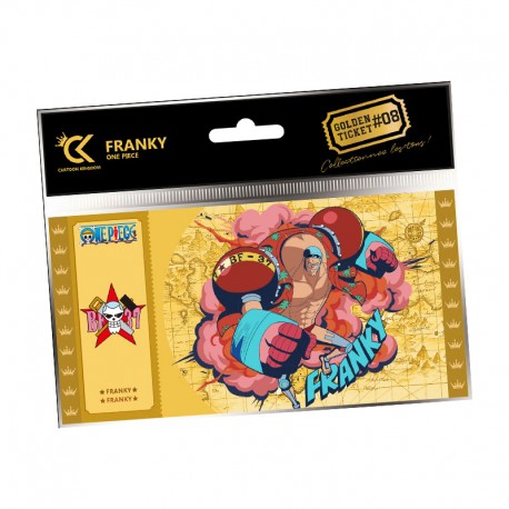 ONE PIECE - Golden Ticket - Franky x5