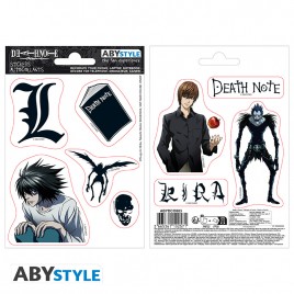 DEATH NOTE - Stickers - 16x11cm/ 2 planches - "Icônes Death Note" x5