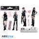 BLACKPINK - Stickers - 16x11cm /2 planches - Set 1 X5