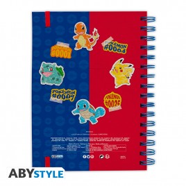 POKEMON - Notebook "Blue & Red Partners" X4