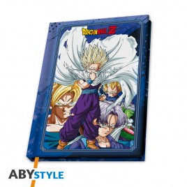 DRAGON BALL - A5 Notebook "Group Arc Cell" X4