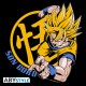 DRAGON BALL - Tshirt "DBZ/ Goku Super Saiyan" man SS black - basic
