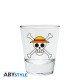 ONE PIECE - Pck Glass 29cl + Shot Glass + Mini Mug "Skull Luffy"