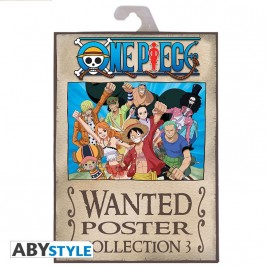 ONE PIECE - Portfolio 9 posters wanted "Luffy's crew" (21x29,7) X5