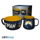DC COMICS - Set Petit Déjeuner Mug + Bol - Batman