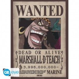 ONE PIECE - Poster Chibi 52x38 - Wanted Blackbeard Wano