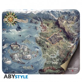 THE WITCHER - Flexible mousepad - World map