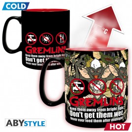 GREMLINS - Mug Heat Change - 460 ml - Don't get them wet - box x2