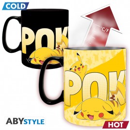 POKEMON - Mug Heat Change - 460 ml - Pikachu - cardboard box x2