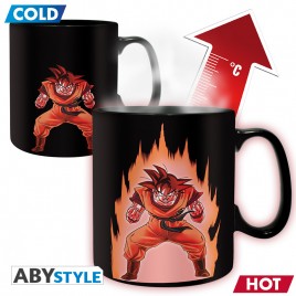 DRAGON BALL - Mug Heat Change - 460 ml - DBZ/ Goku -boîte cartonx2*