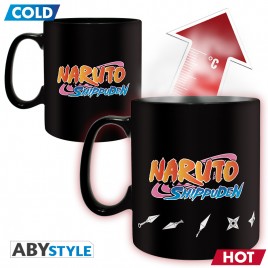 NARUTO SHIPPUDEN - Mug HeatChange - 460 ml - Multicloning-cardboardx2