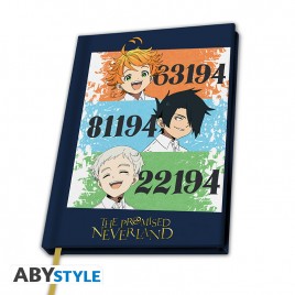 THE PROMISED NEVERLAND - A5 Notebook "Orphans" X4