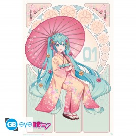 HATSUNE MIKU - Poster Maxi 91,5x61 - Sakura Kimono
