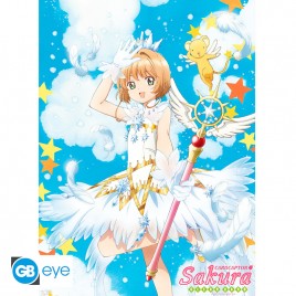 CARDCAPTOR SAKURA - Poster Chibi 52x38 - Sakura & Sceptre