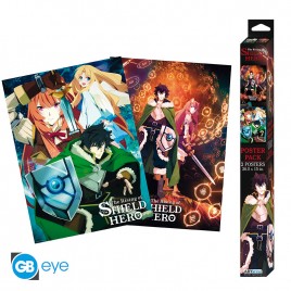 THE SHIELD HERO - Set 2 Posters Chibi 52x38 - Groupe & Duo x4*