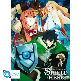 THE SHIELD HERO - Set 2 Posters Chibi 52x38 - Groupe & Duo x4*