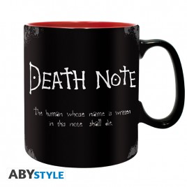 Tazza Termica Death Note 460 Ml – Kira & Ryuk, Effetto Heat Change, In Confezione Regalo
