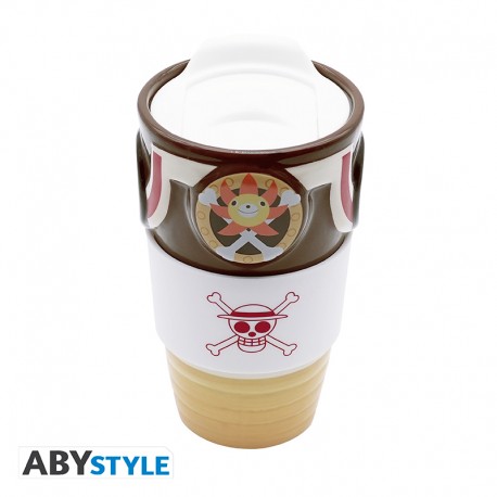 ONE PIECE - Ceramic travel mug - Thousand Sunny x2