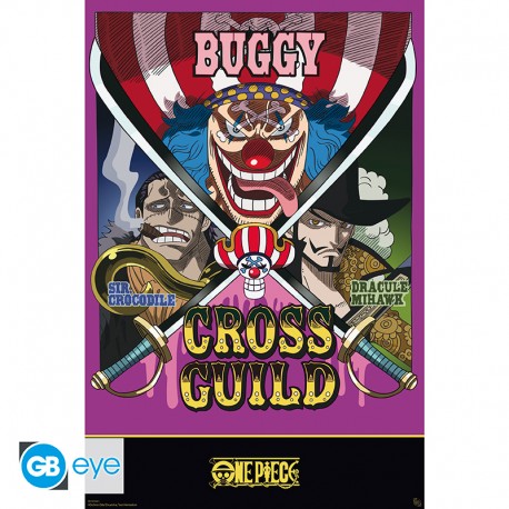 ONE PIECE - Poster Maxi 91.5x61 - Cross Guild - Abysse Corp