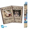 ONE PIECE - Set 2 Posters Chibi 52x38 - Wanted Roger & Whitebeard
