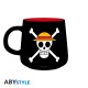 ONE PIECE - Set Petit Déjeuner Mug + Bol - Luffy