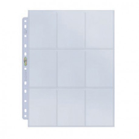 Folder sheet - Ultra Pro Display 9-Pocket Platinum x1 - Abysse Corp