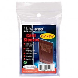 PC - Sachet de 100 protèges cartes souples et transparentes x100
