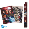 JUJUTSU KAISEN - Set 2 Posters Chibi 52x38 - Group and schools x4