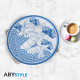 POKEMON - Set de 4 Assiettes - Style Japonais